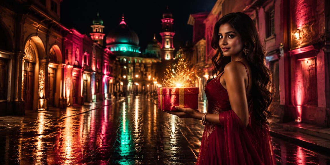 সোনারগাঁওয়ে নিয়ন আলোয় বেটিং অডস দেখছেন একজন খেলোয়াড়